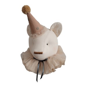 Dekoracja na ścianę do pokoju dziecka kot beżowy w czapce – Love Me Decoration