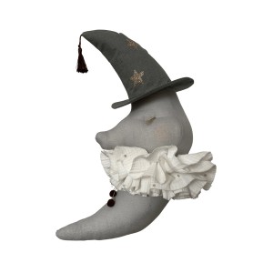 LOVE ME DECORATION - LINEN MOON PIGEON SILVER 