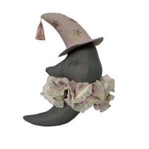 LOVE ME DECORATION - LINEN MOON GRAPHITE MR. STAR WIZARD