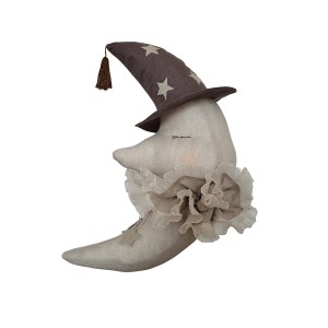 LOVE ME DECORATION - LINEN MOON NATURAL STARRY MOON