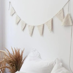 BABYLY - GIRLANDA DO POKOJU DZIECKA TEDDY BARANEK KREM