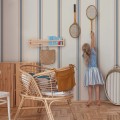 wallpaper with stripes dekornik