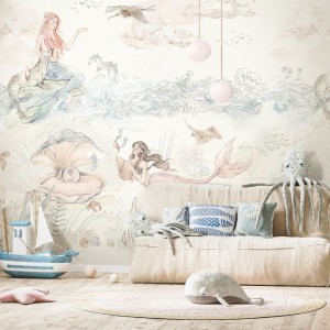 MALUMI - WALLPAPER WITH MERMAID