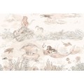 wallapaper for girls with mermaid sepia