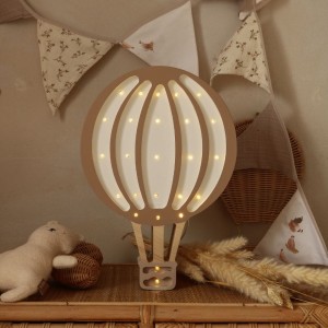 LAMPKA BALON LIGHT BROWN - LITTLE LIGHTS