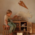 little lights lampka drewniana triceratops