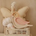 lampka nocna ptaszek mini strawberry cream