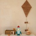 lampka drewniana nocna z pilotem rakieta mini little lights