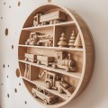 round big shelf for kids room