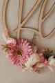 wooden decorations with childrens name