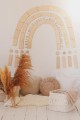 wooden wall decoration for kids room rainbow
