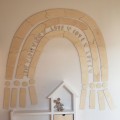 rainbow wall decoration