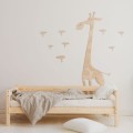 giraffe wooden decorations safari collection