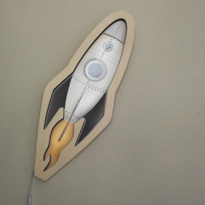 UNKY - KIDS NIGHT LAMP ROCKET