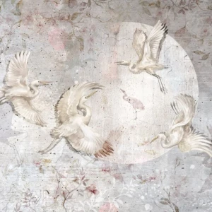 MALUMI - WALLPAPER ORIENT MOON ROSE TINT 