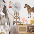 wallsticker for kids farm animals I
