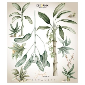 DEKORNIK - WALL STICKER JUNGLE BOTANICS ANIMAL BOARD