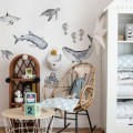 naklejki na ścianę do pokoju dziecka dekornik happy ocean wonderland