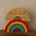 little lights wooden night lamps rainbows