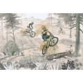 wallpaper for boys bike road