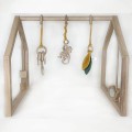 wooden baby gym for newborn