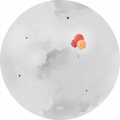 prime natural rubber play mat balloons