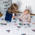 big natural rubber baby mat