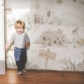 mural do pokoju dziecka ulica sielankowa dekorillo
