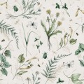 tapeta botaniczna do pokoju dziewczynki