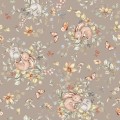 tapeta do pokoju dziecka zwierzaki taupe