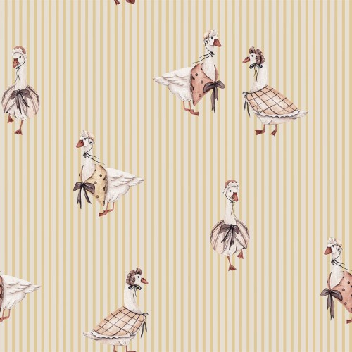 tapeta retro gaski do pokoju dziecka
