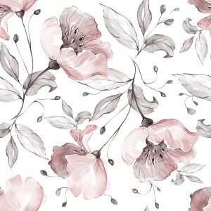 TAPETA DLA DZIEWCZYNKI I LOVE SPRING - DEKORILLO 