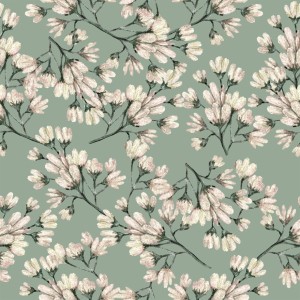 TAPETA DZIECIĘCA MAY FLOWERS - DEKORILLO 