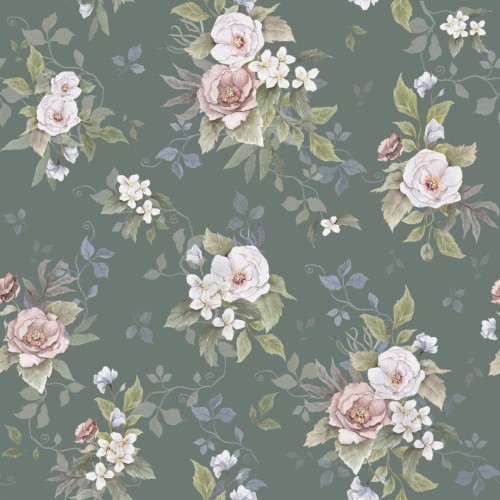 tapeta romantyczne peonie dekorillo