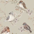 wallpaper birds green