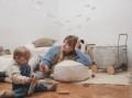 teddy pouf for kids bini