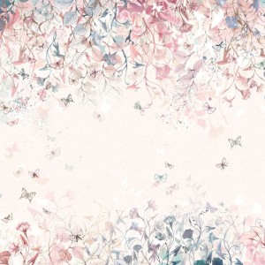 TAPETA DLA DZIEWCZYNKI MOTYLE BUTTERFLIES BUBBLEGUM - MALUMI