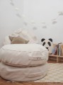 round pouf for kids