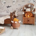bear wooden lamp