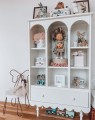 Regał Babushka biały – mebel premium Wood Luck Design do stylowego i funkcjonalnego pokoju dziecka