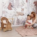 malumi mural forest girls