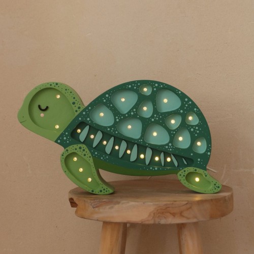 lampka nocna żółw ocean green