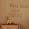 wooden decoration for dino fan