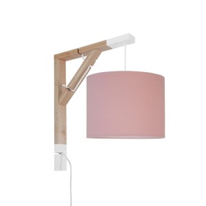LAMPA SIMPLE PASTELOWY RÓŻ 