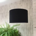 black ceiling lamp