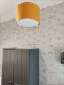 mustard ceiling lamp