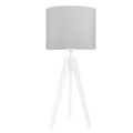 grey table lamp