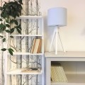 BLUE TABLE LAMP
