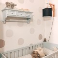simple black lamp for children