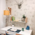 mustard wall lamp for children
